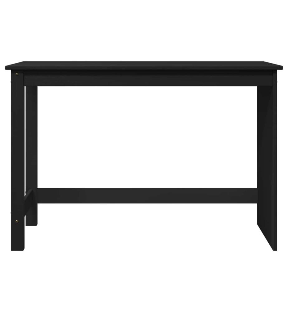 Scrivania Noir 112 x 50 x 75 cm Bois de Pin Massif