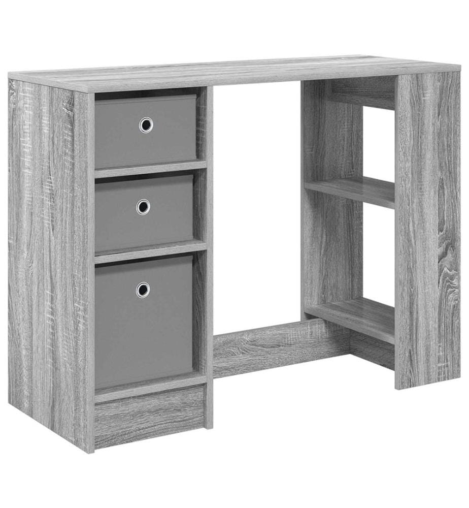 Scrivania Grigio Sonoma 100 x 40 x 75 cm Legno di Ingegneria