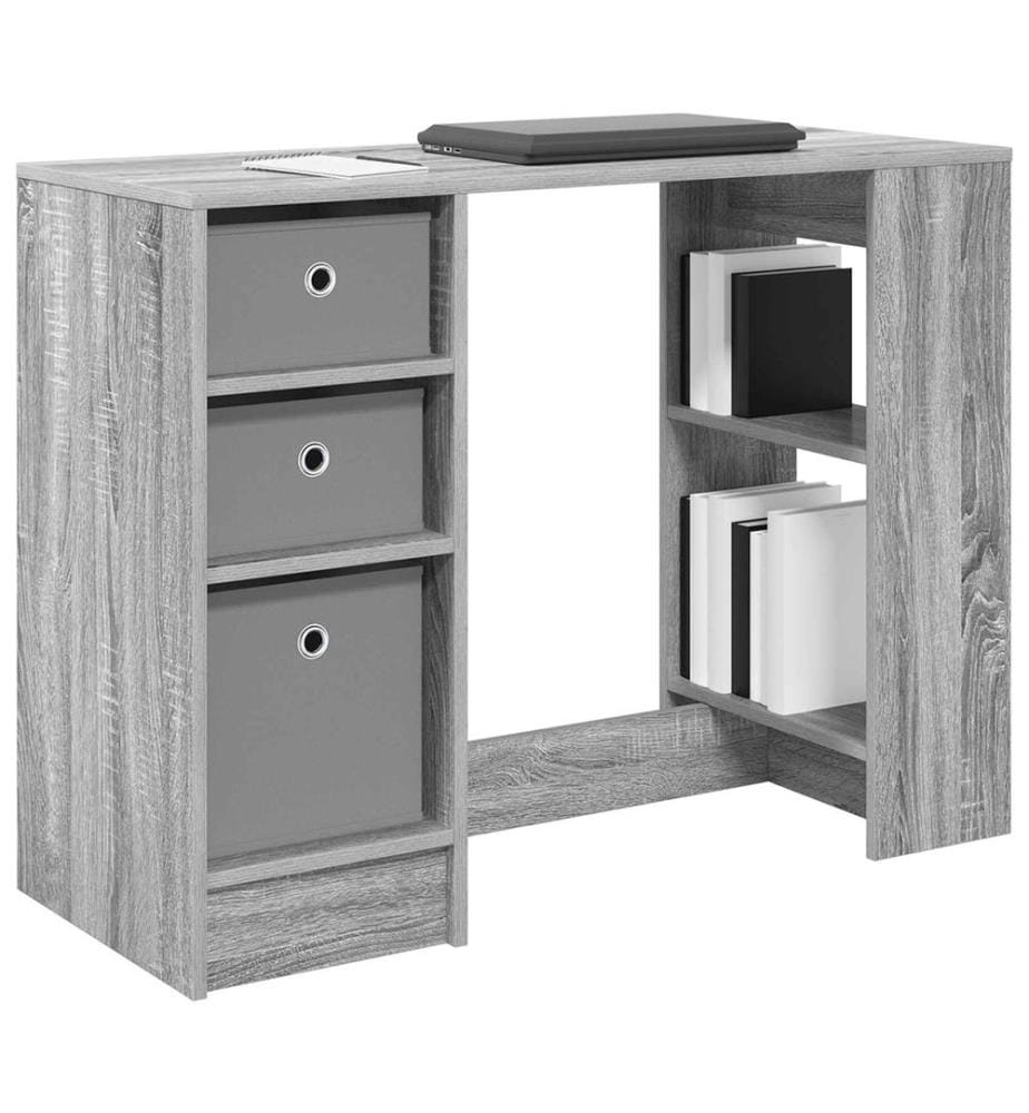 Scrivania Grigio Sonoma 100 x 40 x 75 cm Legno di Ingegneria