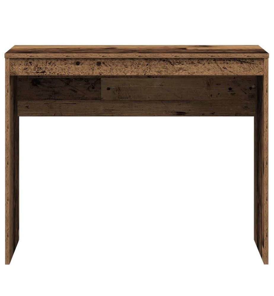 Scrivania legno vecchio 90x40x72 cm legno ingegnerizzato
