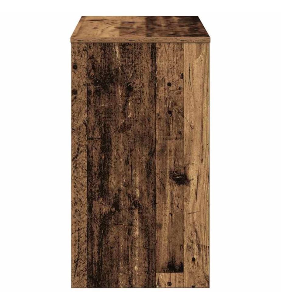 Scrivania legno vecchio 90x40x72 cm legno ingegnerizzato