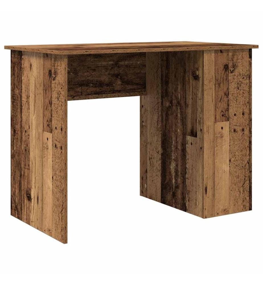 Scrivania vecchio legno 100x55x75 cm legno ingegnerizzato