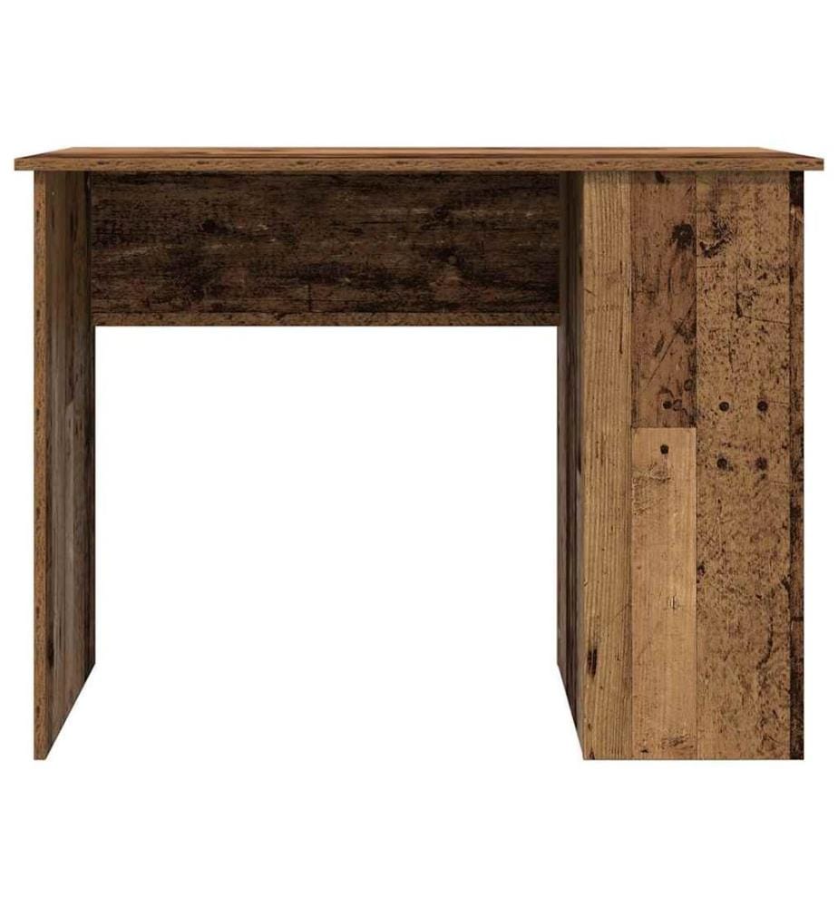 Scrivania vecchio legno 100x55x75 cm legno ingegnerizzato