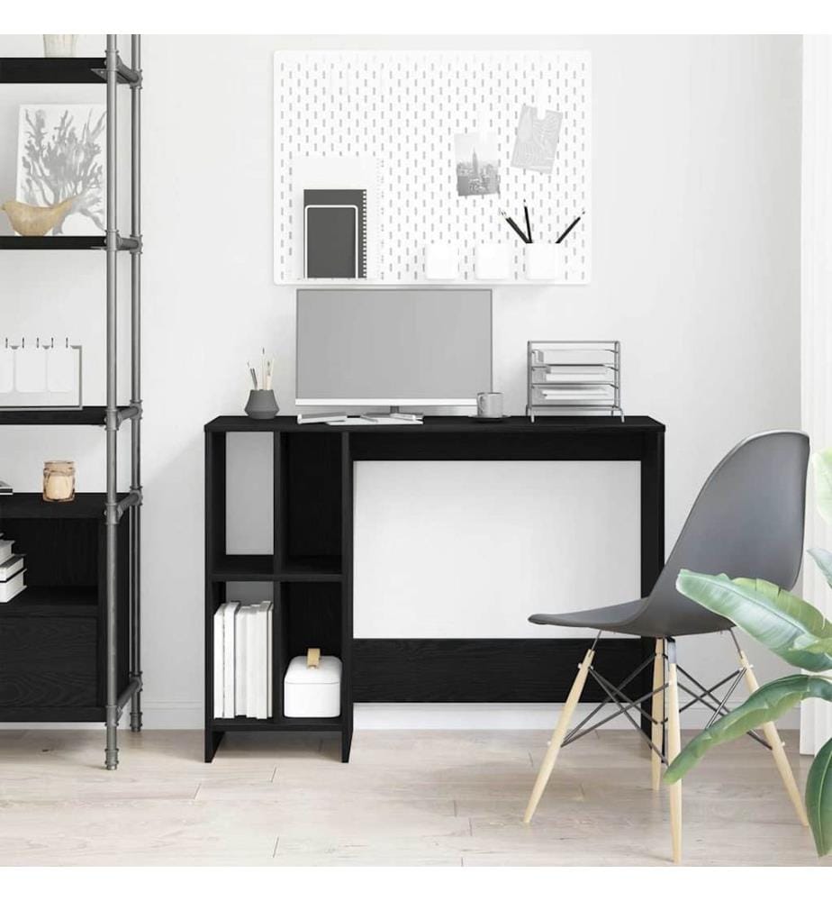 Scrivania Rovere nero 102,5 x 35 x 75 cm Legno ingegnerizzato