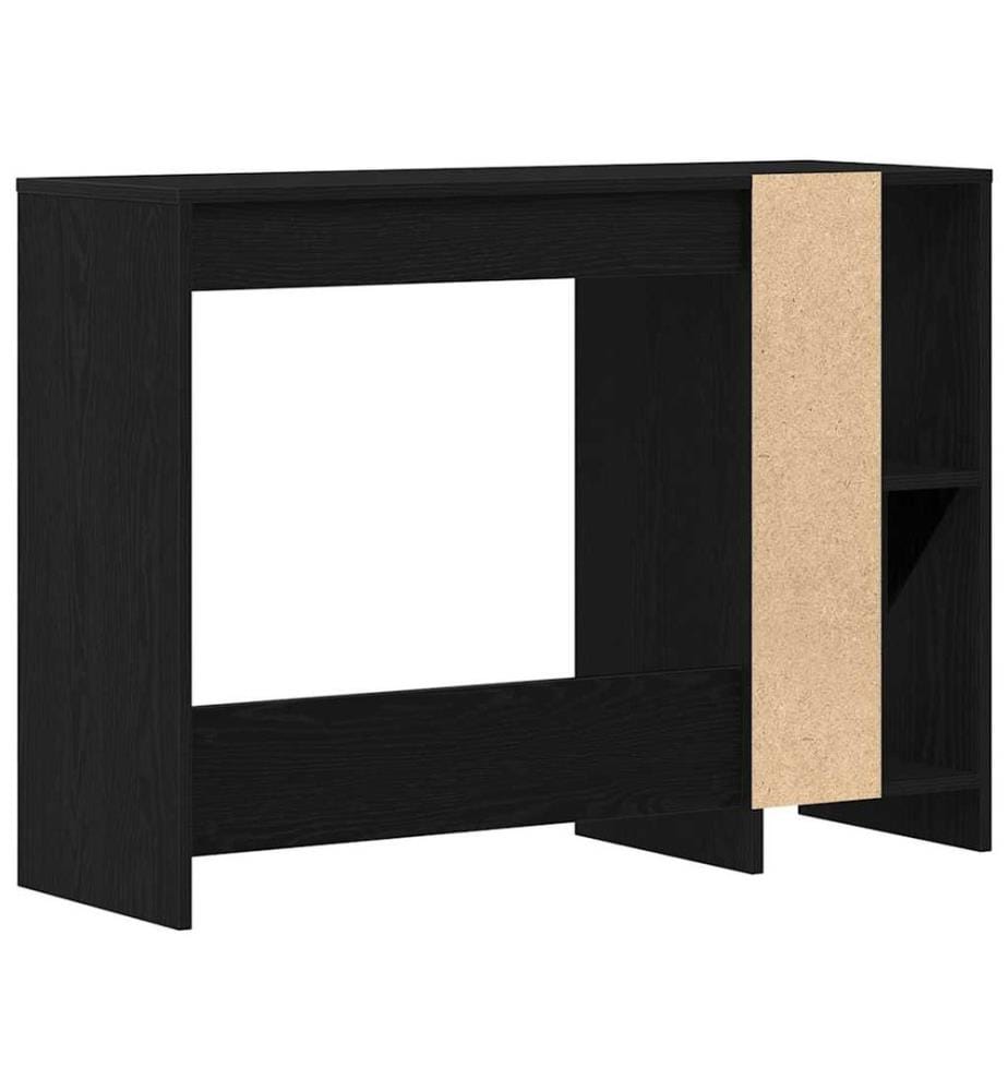 Scrivania Rovere nero 102,5 x 35 x 75 cm Legno ingegnerizzato
