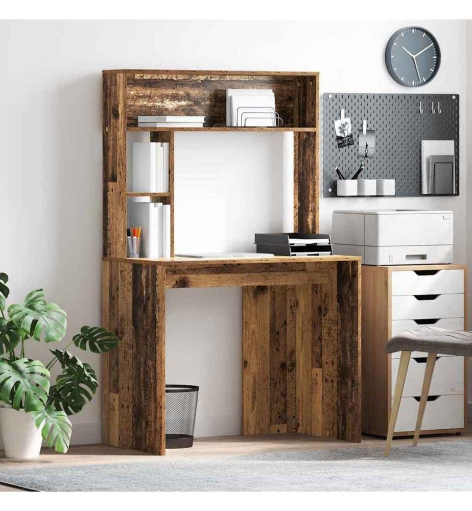 Scrivania Legno antico 91 x 50 x 149 cm Legno ingegnerizzato