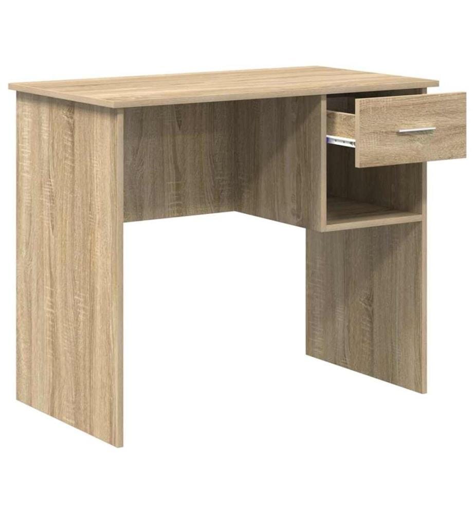 Scrivania Quercia Sonoma 90 x 49 x 75 cm Legno ingegnerizzato