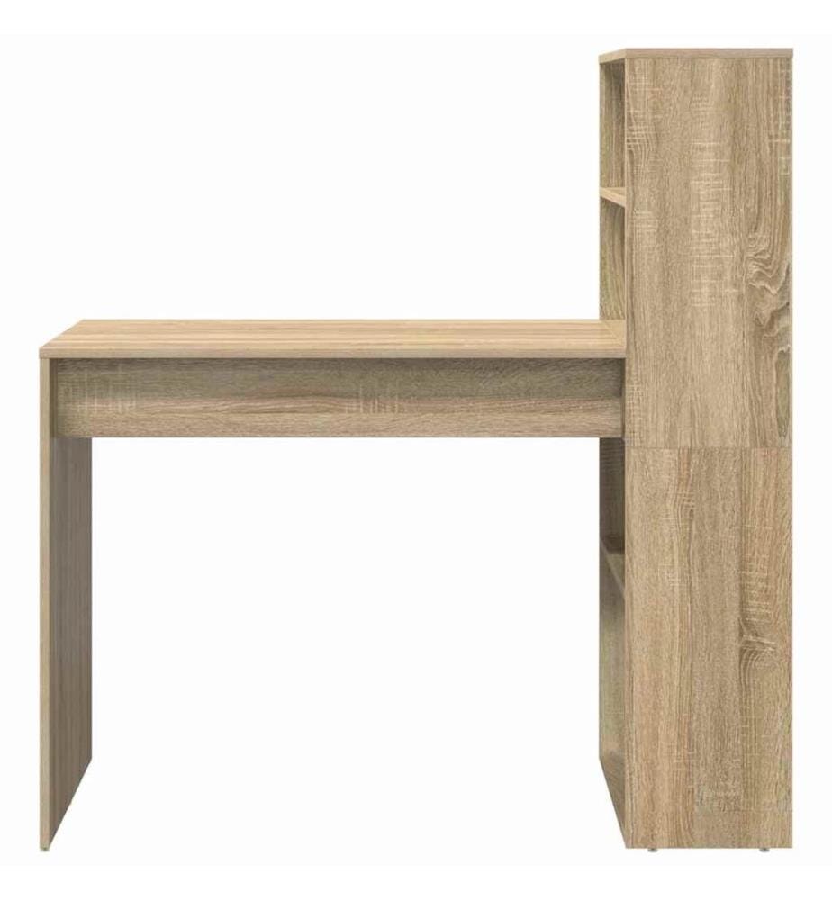 Scrivania Quercia Sonoma 113 x 54 x 120 cm Legno ingegnerizzato