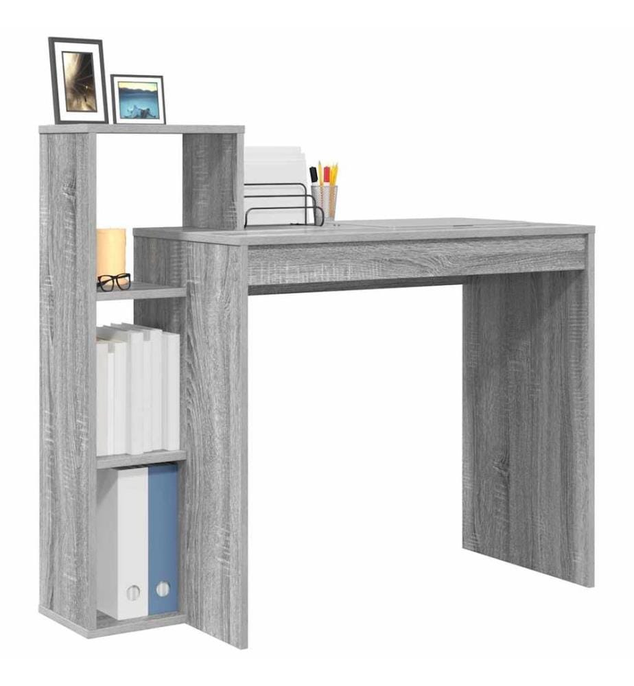 Scrivania Grigio Sonoma 100 x 40 x 90 cm Legno ingegnerizzato
