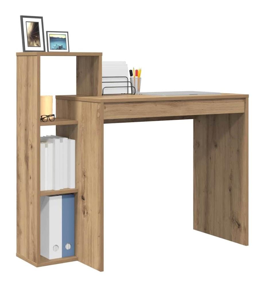 Scrivania Quercia artigianale 100 x 40 x 90 cm Legno ingegnerizzato