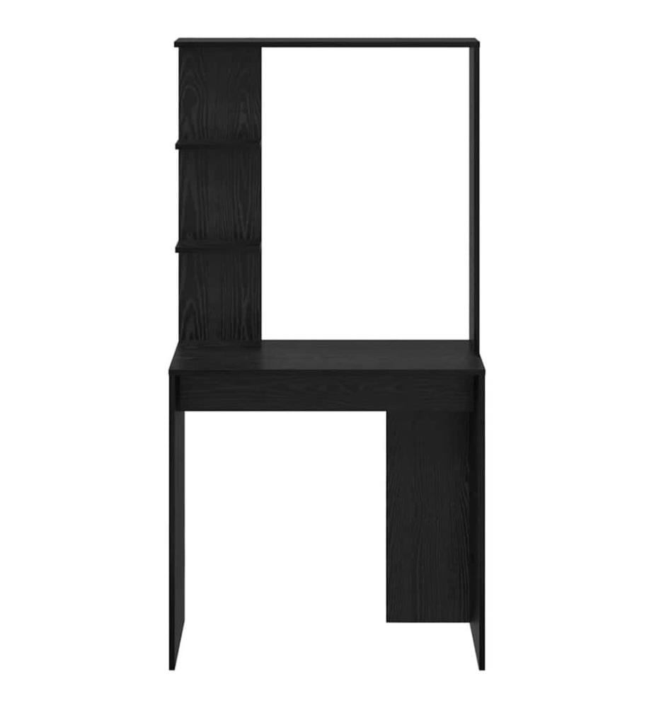 Scrivania Quercia Nera 78,5 x 37 x 154,5 cm Legno di ingegneria