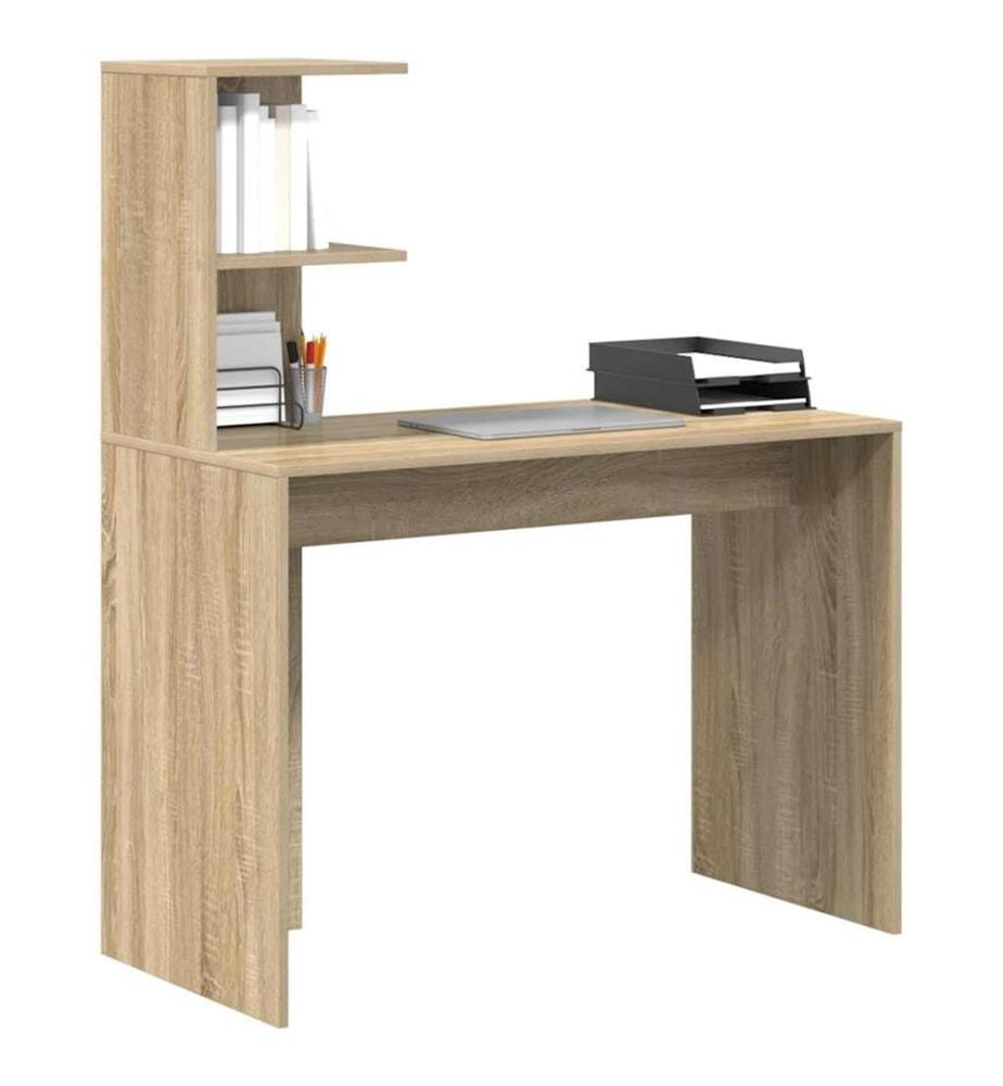 Scrivania Quercia Sonoma 102 x 50 x 124 cm Legno di ingegneria