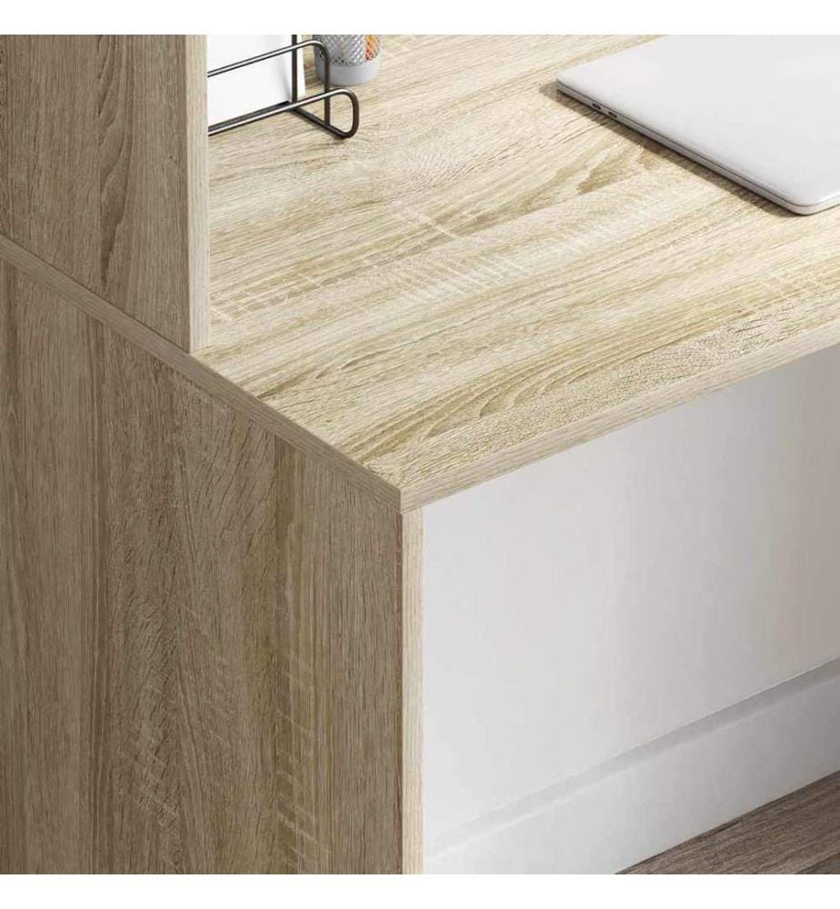 Scrivania Quercia Sonoma 102 x 50 x 124 cm Legno di ingegneria