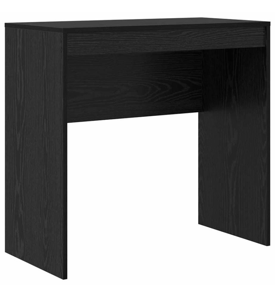 Scrivania Rovere nero 80 x 40 x 76 cm