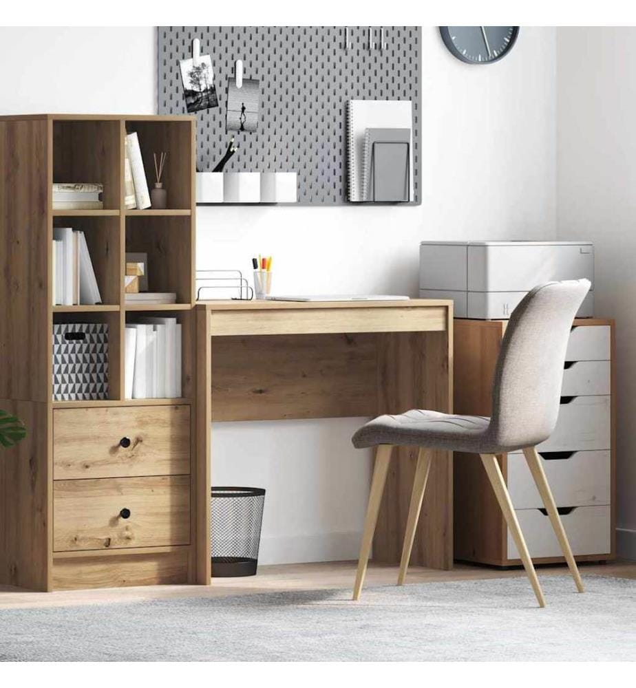 Scrivania Rovere artigianale 80 x 40 x 76 cm