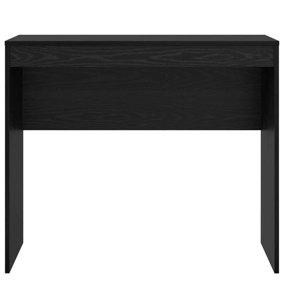Scrivania Rovere nero 90 x 40 x 76 cm