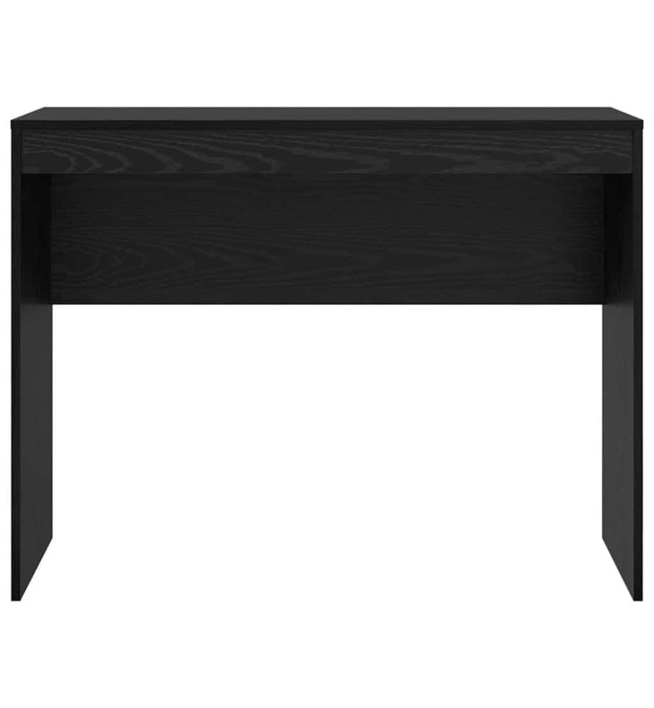 Scrivania Rovere nero 100 x 40 x 76 cm