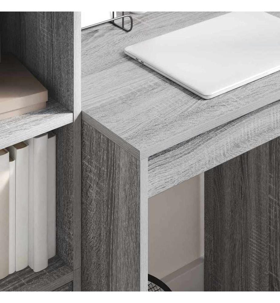 Scrivania Grigio Sonoma 60 x 50 x 76 cm