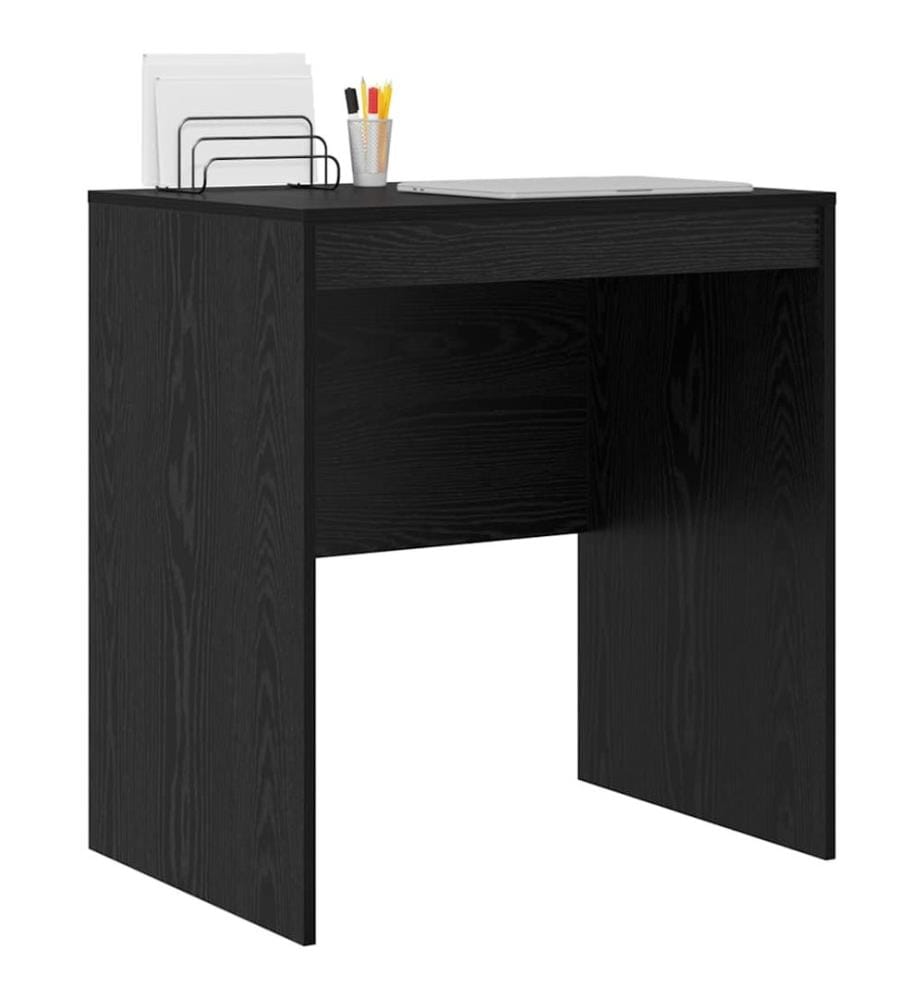 Scrivania Rovere nero 70 x 50 x 76 cm