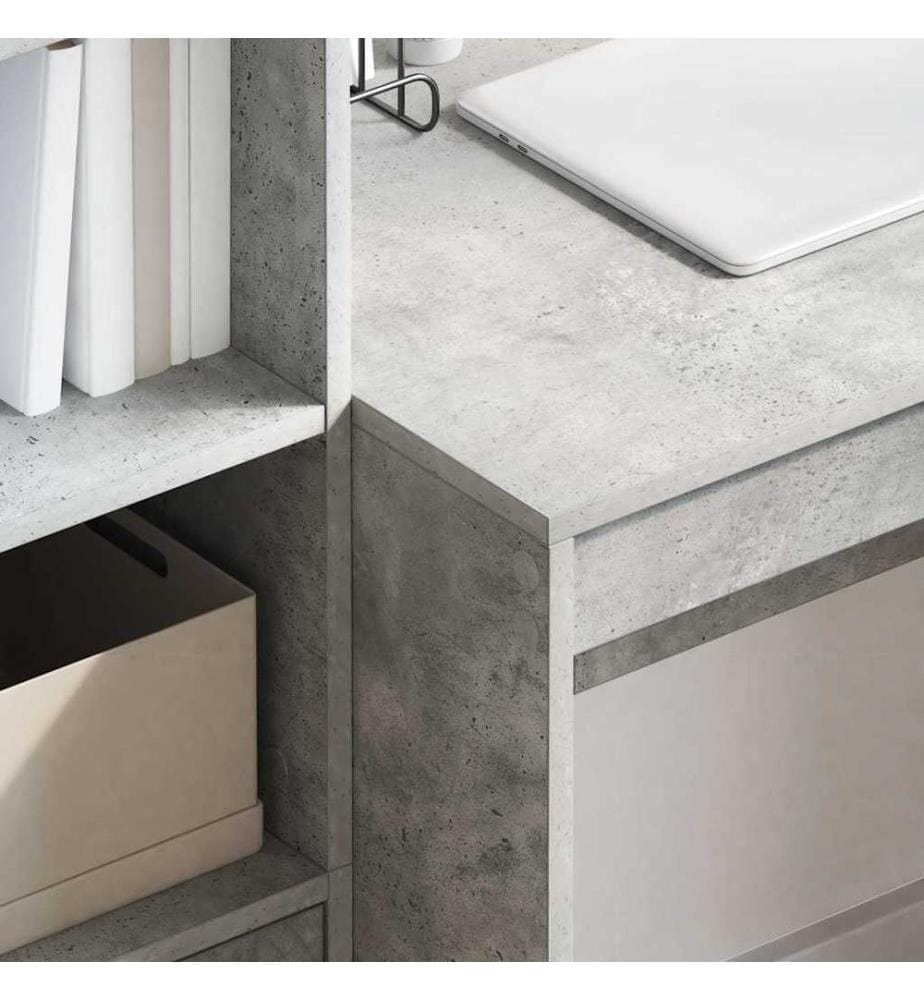 Scrivania Grigio cemento 100 x 50 x 76 cm