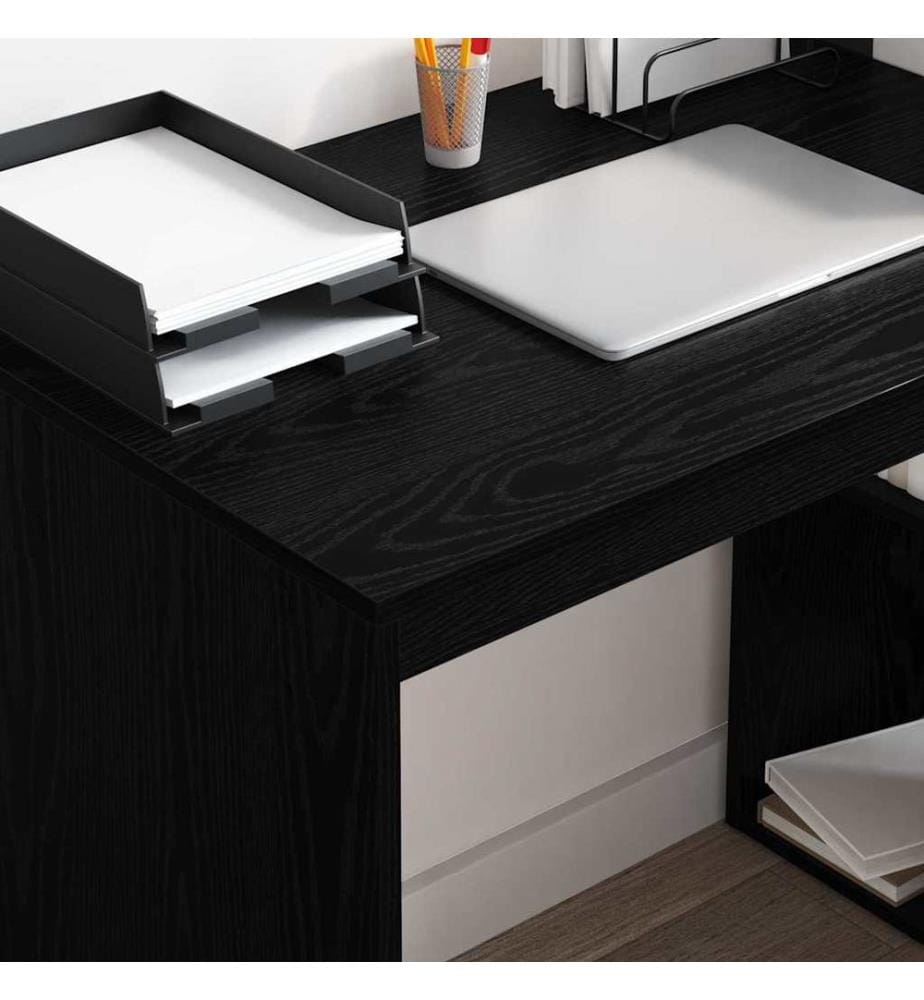 Scrivania Quercia nera 108 x 55 x 103.5 cm Legno ingegnerizzato