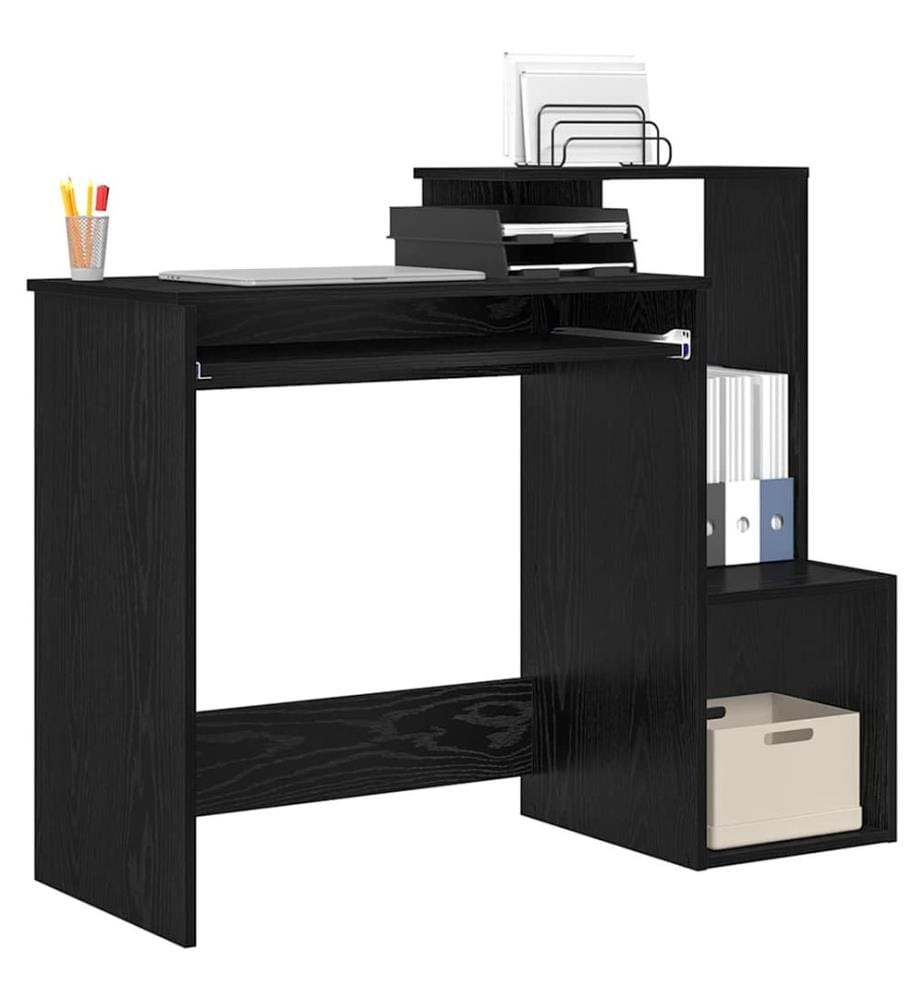 Scrivania Quercia nera 106 x 41 x 88.5 cm Legno ingegnerizzato