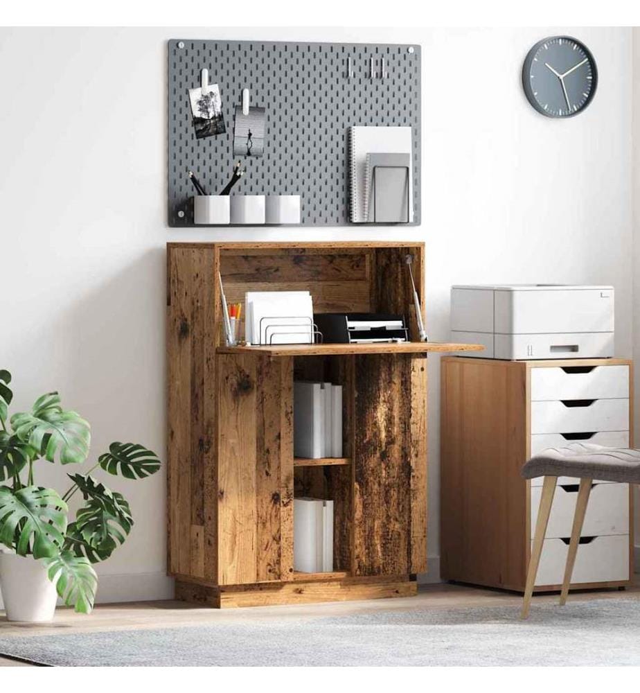 Scrivania Legno Antico 71.5 x 31.5 x 106.5 cm Legno ingegnerizzato