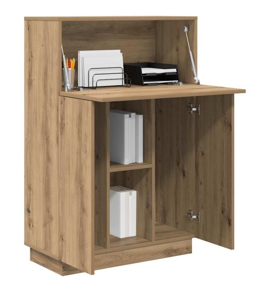 Scrivania Quercia artigianale 71.5 x 31.5 x 106.5 cm Legno ingegnerizzato