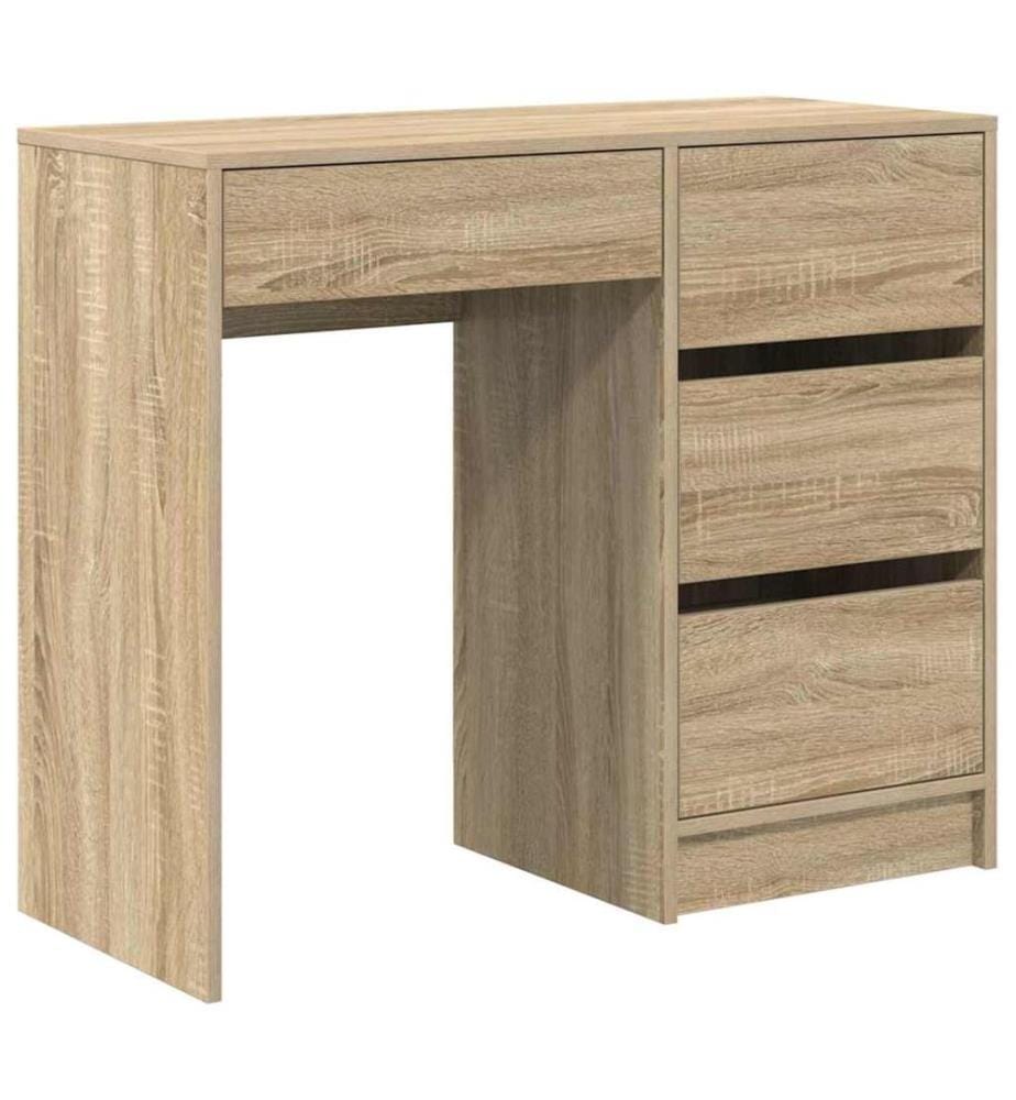 Scrivania Quercia Sonoma 90 x 37,5 x 75 cm Legno ingegnerizzato