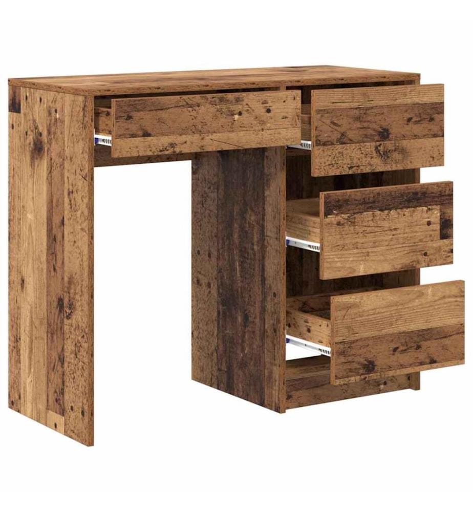 Scrivania Legno Antico 90 x 37,5 x 75 cm Legno ingegnerizzato