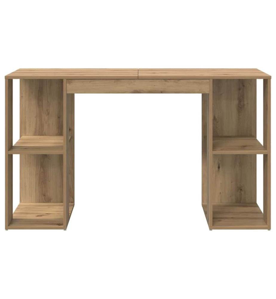 Scrivania Quercia artigianale 130 x 50.5 x 75 cm Legno ingegnerizzato