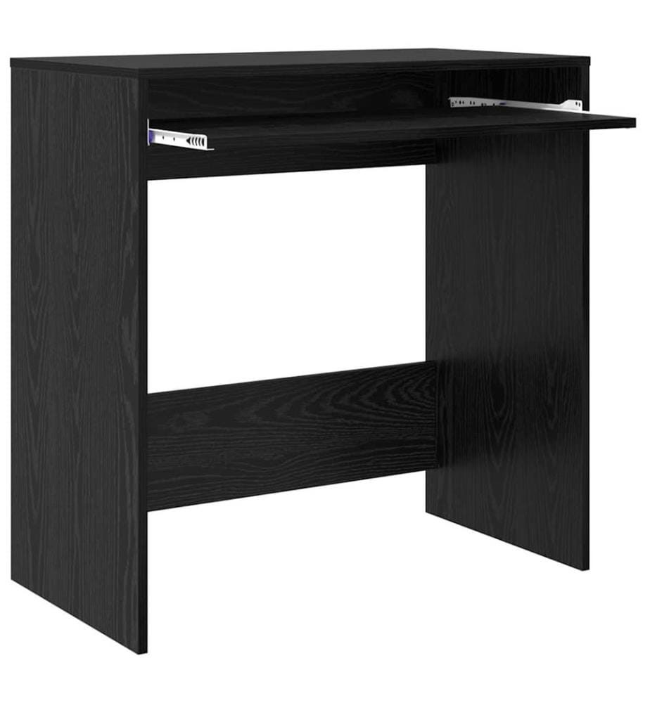 Scrivania Quercia nera 77,5 x 43 x 79 cm Legno ingegnerizzato