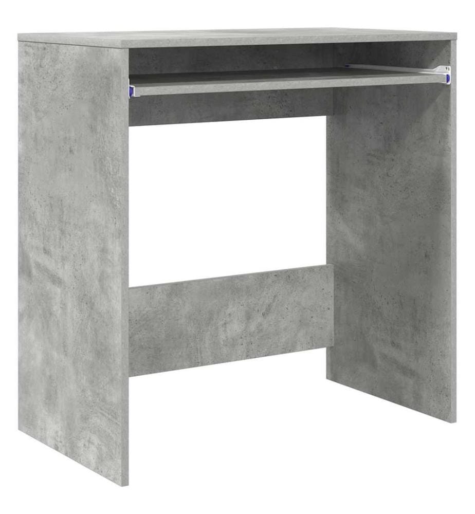 Scrivania Grigio cemento 77,5 x 43 x 79 cm Legno ingegnerizzato