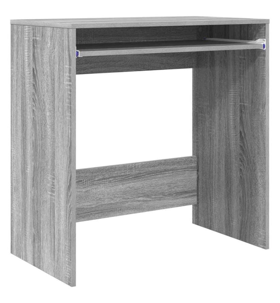 Scrivania Grigio Sonoma 77,5 x 43 x 79 cm Legno ingegnerizzato