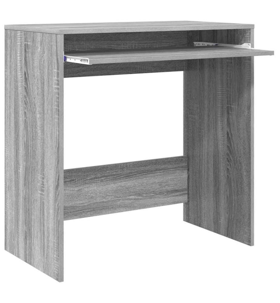 Scrivania Grigio Sonoma 77,5 x 43 x 79 cm Legno ingegnerizzato