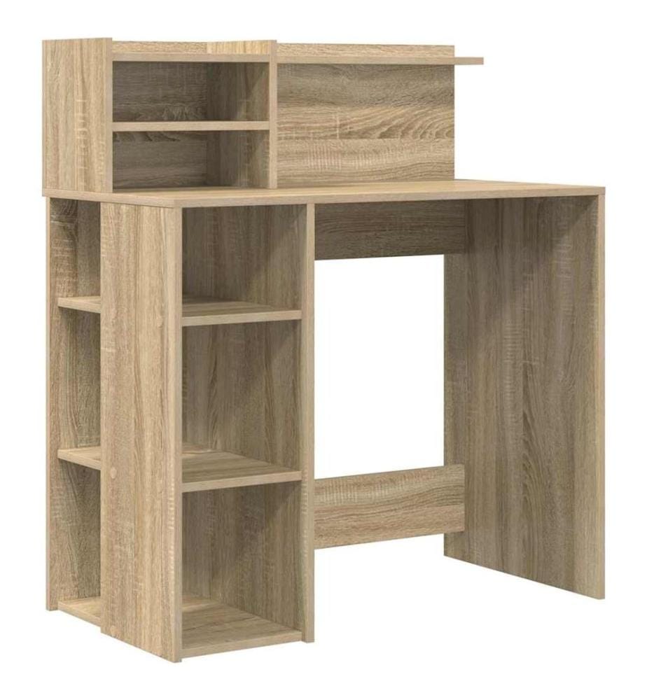 Scrivania Quercia Sonoma 90 x 48 x 101,5 cm Legno ingegnerizzato