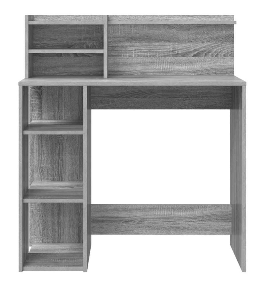 Scrivania Grigio Sonoma 90 x 48 x 101,5 cm Legno ingegnerizzato
