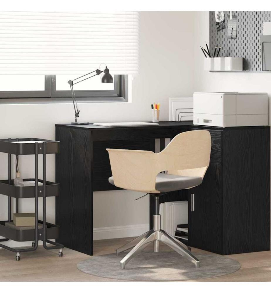 Scrivania Quercia nera 102 x 50 x 75 cm Legno ingegnerizzato