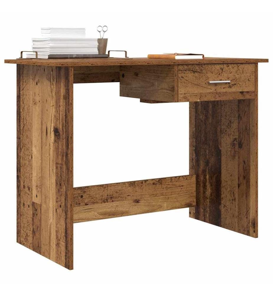 Scrivania Legno antico 100 x 50 x 76 cm Legno ingegnerizzato