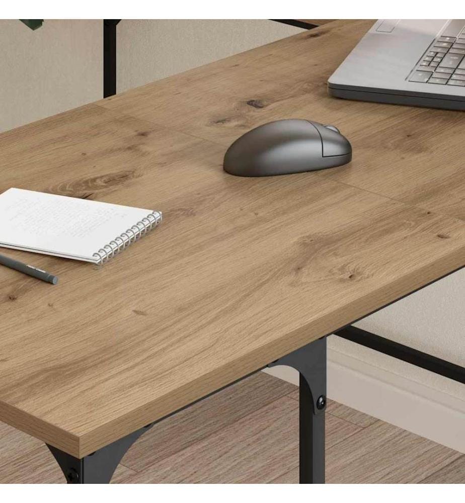 Scrivania Quercia Artigianale 139 x 139 x 75 cm Legno Ingegnerizzato
