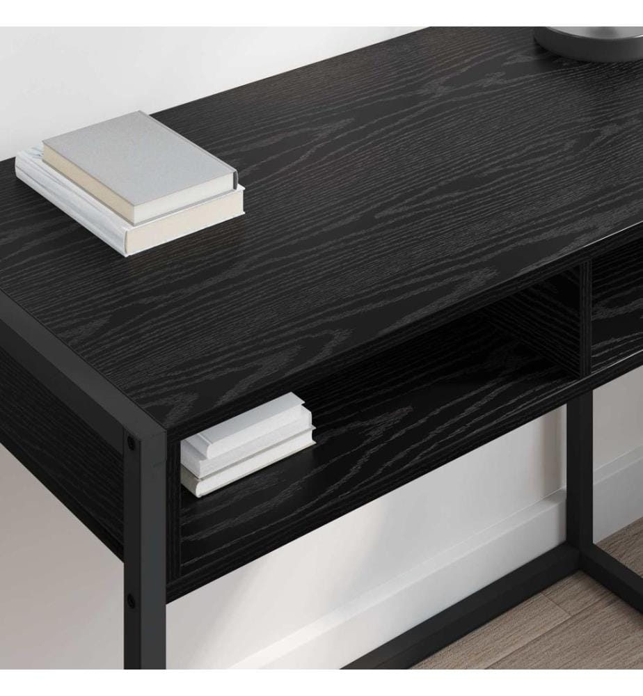 Scrivania Quercia Nera 100 x 50 x 75 cm Legno ingegnerizzato