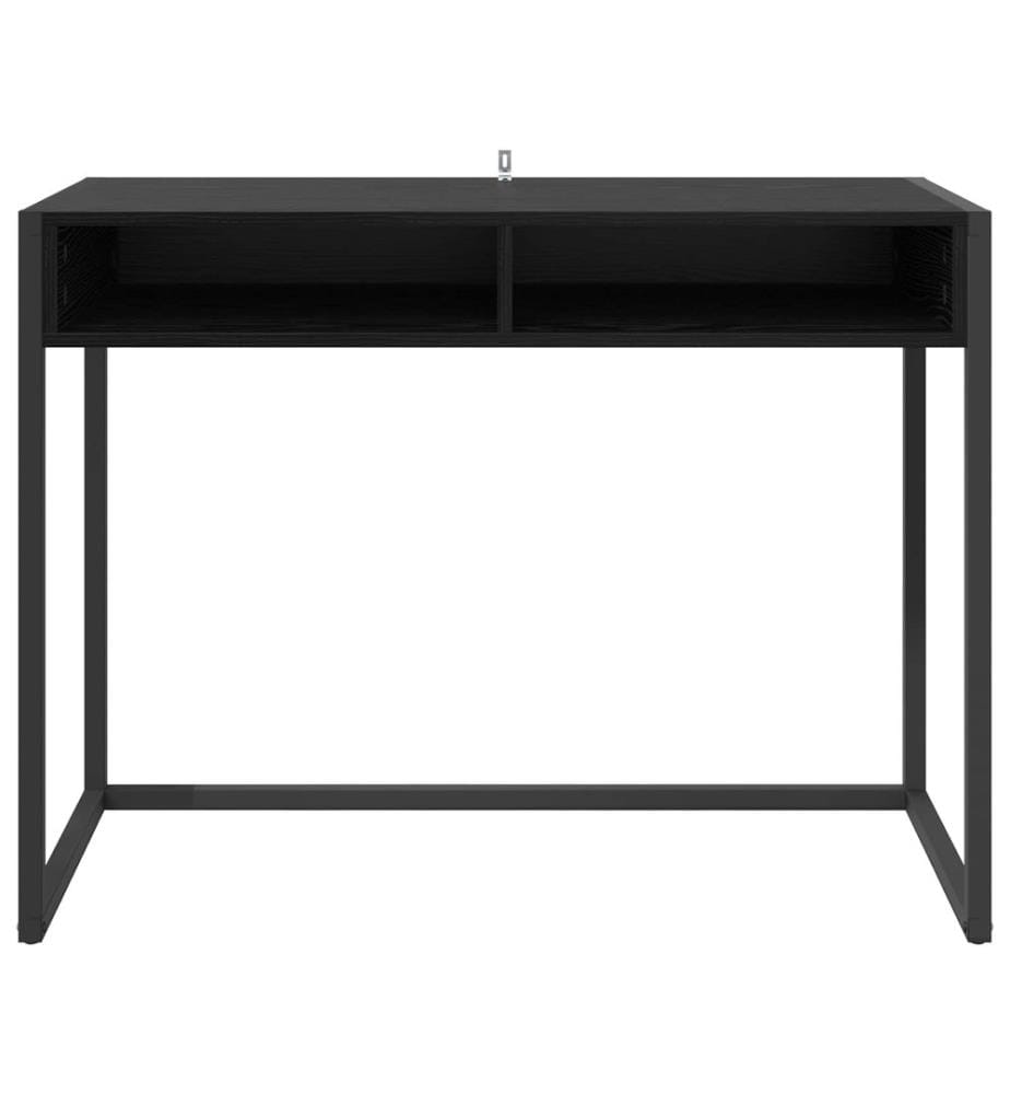 Scrivania Quercia Nera 100 x 50 x 75 cm Legno ingegnerizzato
