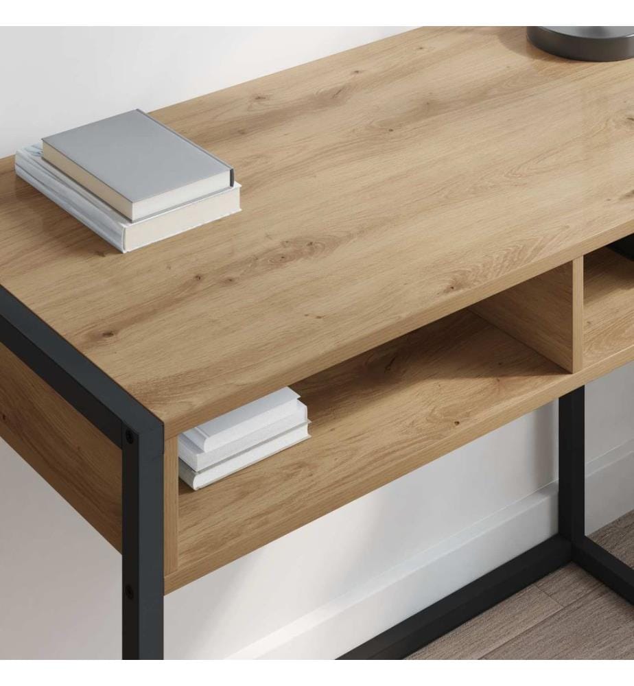 Scrivania Quercia Artigianale 100 x 50 x 75 cm Legno ingegnerizzato