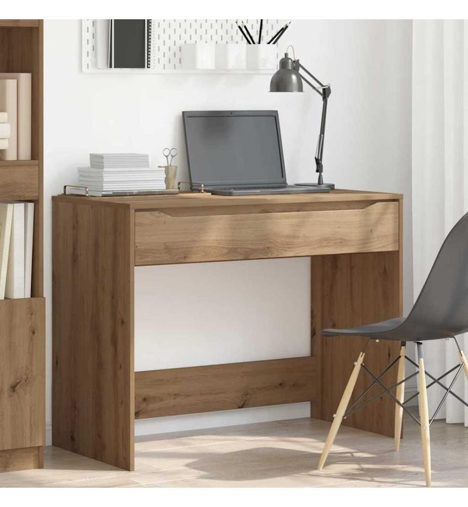 Scrivania Quercia Artigianale 100 x 50 x 78 cm Legno d'ingegneria