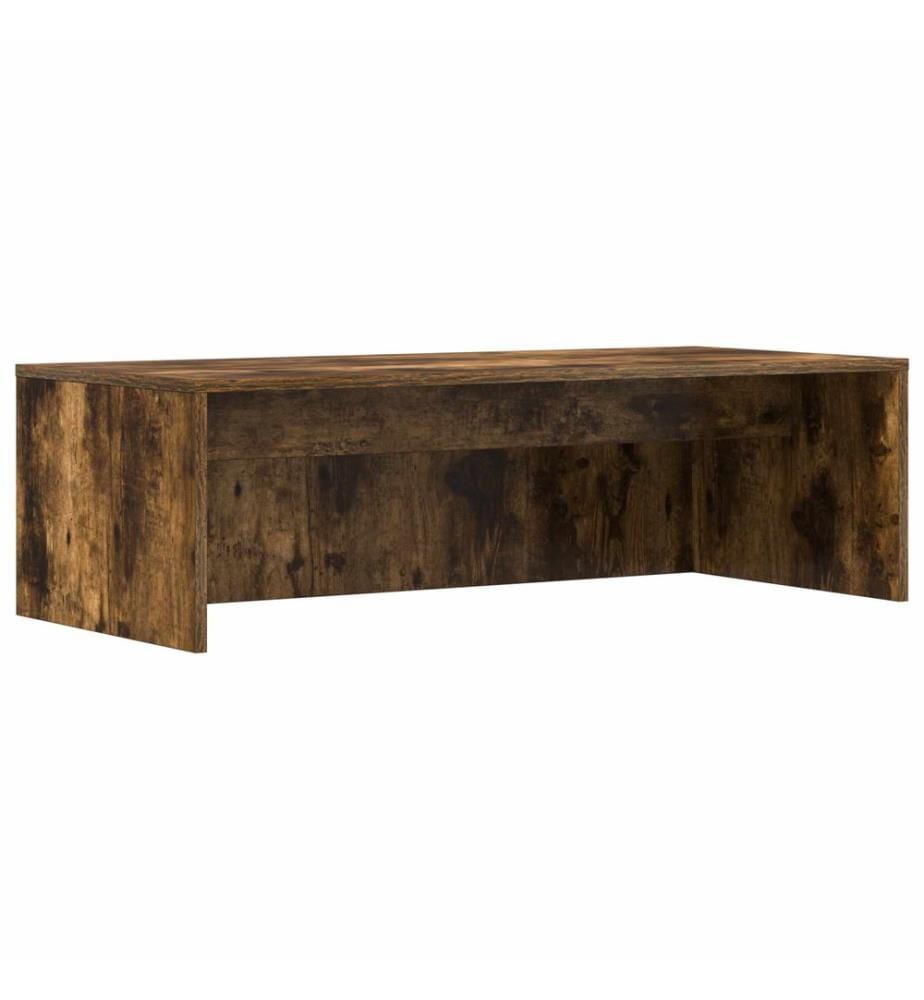 Scrivania murale Quercia affumicata 100 x 45 x 30 cm Legno di ingegneria