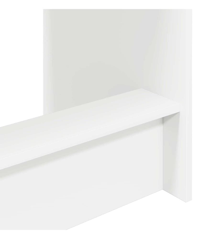 Scrivania Letto Bianco 100 x 45 x 75 cm Legno ingegnerizzato