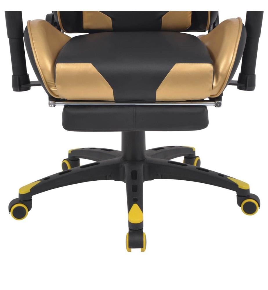 Sedia da gaming Dorato 70 x 71 x 136 cm Similpelle