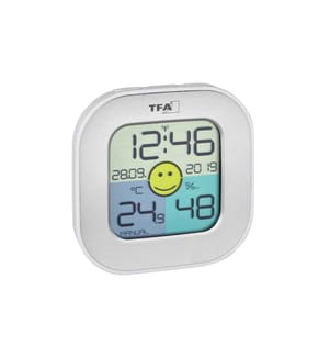 TFA DOSTMANN - Thermo-/Hygrometer FUN, Silber