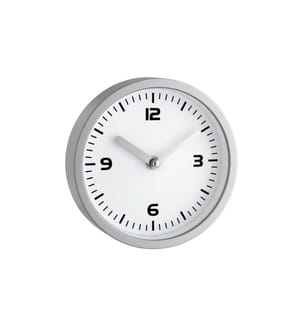 TFA DOSTMANN - Wanduhr Silber
