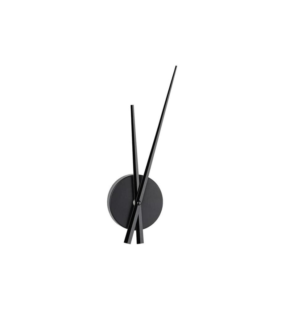 TFA DOSTMANN - Wanduhr Minimalist Schwarz